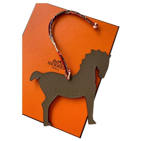 hermes horse hair bag charm|Hermes bag accessories horse.